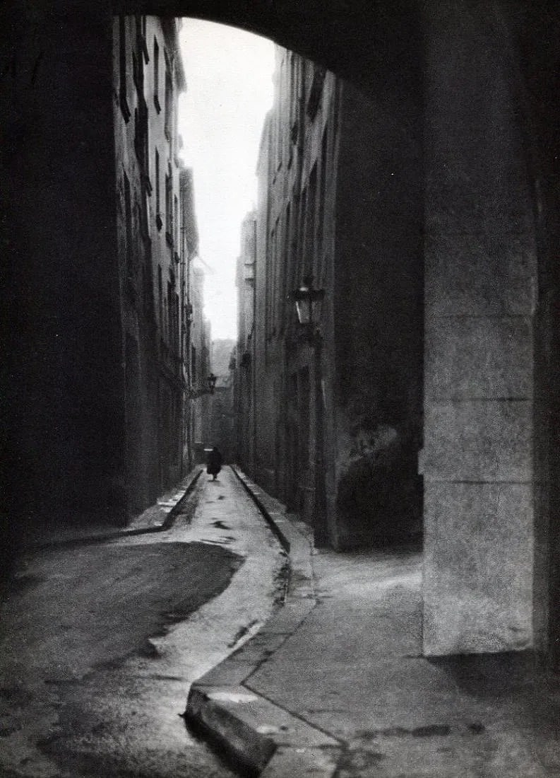 Gaston Paris (French, 1903–1965) Print: Gaston Paris (French, 1903–1965) Print. Alley - PhotoGravure. Printed in 1936. 9 x 9 inches. Not hand-signed unless otherwise stated. Photomechanical Print. Lots that contain nudity have been partia