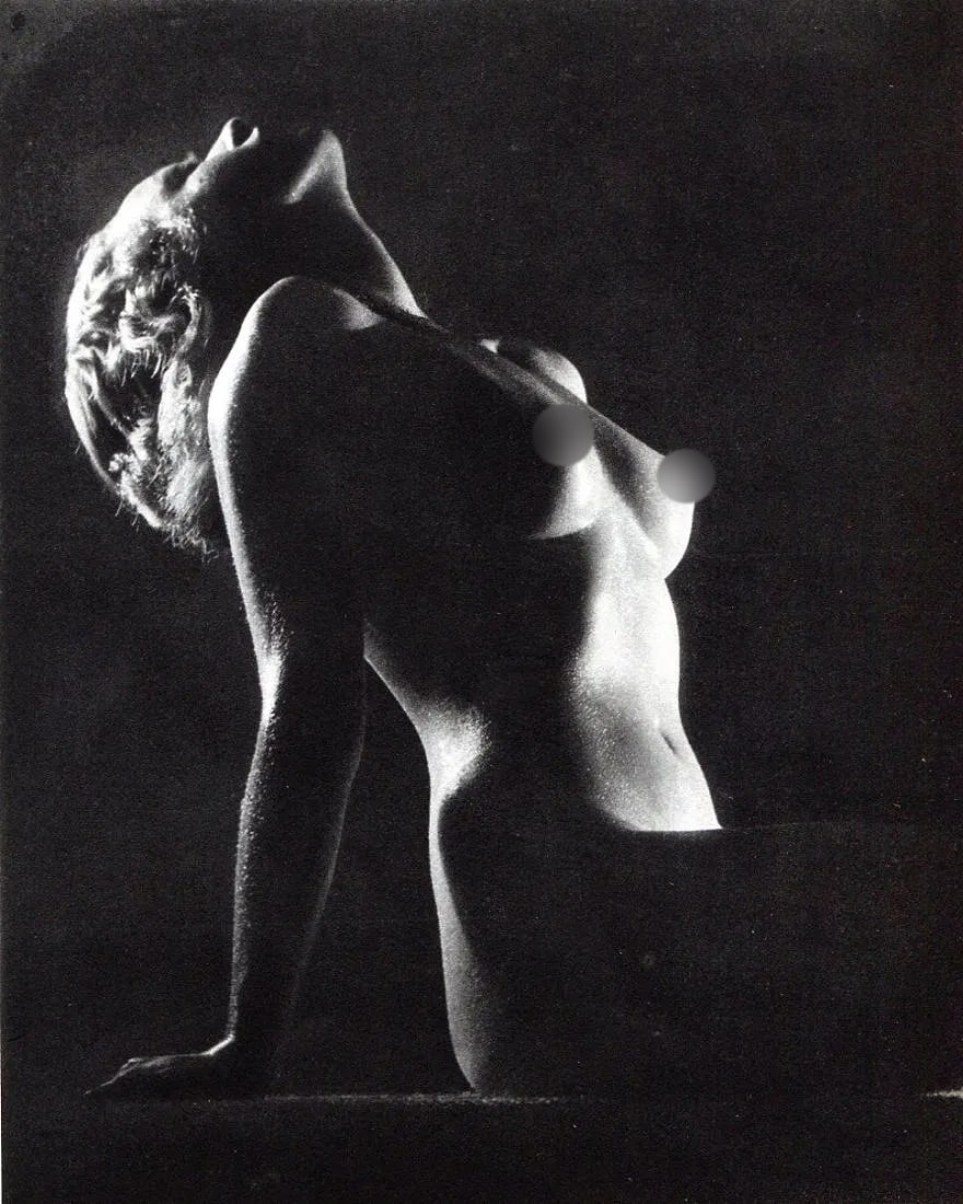 Dudley Lee Print: Dudley Lee Print. Nude Torso. Printed in 1936. 7 x 8.5 inches. Not hand-signed unless otherwise stated. Photomechanical Print. Lots that contain nudity have been partially obscured in the listing;