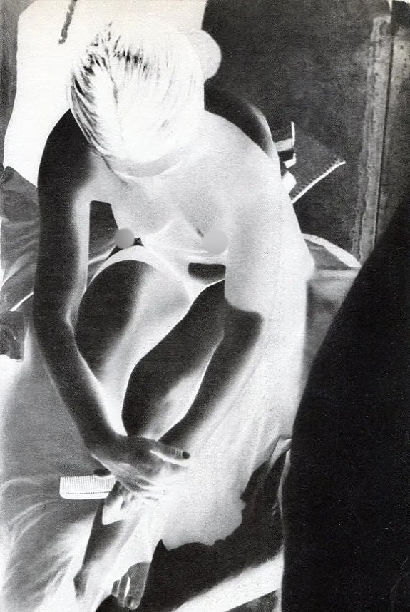 Franz Roh (German, 1890-1965) Print: Franz Roh (German, 1890-1965) Print. Female Nude - Gravure. Printed in 1935. 6 x 8 inches. Not hand-signed unless otherwise stated. Photomechanical Print. Lots that contain nudity have been partially