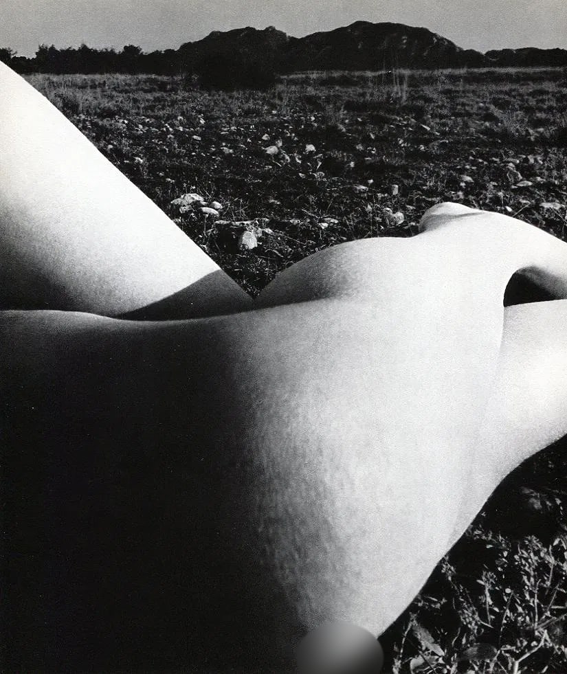 Bill Brandt (British, 1904-1983) Print: Bill Brandt (British, 1904-1983) Print. Distorted Nude - Gravure. Printed in 1961. 8 x 10 inches. Not hand-signed unless otherwise stated. Photomechanical Print. Lots that contain nudity have been