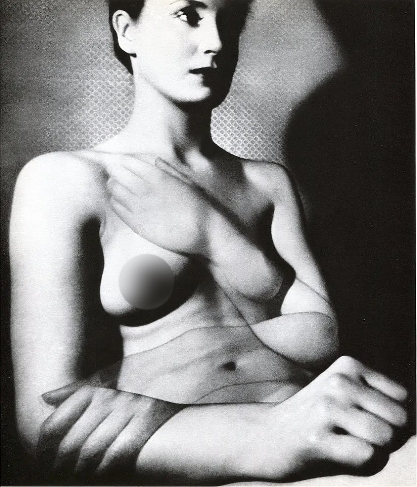 Bill Brandt (British, 1904-1983) Print: Bill Brandt (British, 1904-1983) Print. Distorted Nude - Gravure. Printed in 1961. 8 x 10 inches. Not hand-signed unless otherwise stated. Photomechanical Print. Lots that contain nudity have been