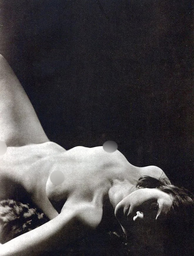 Park & Gregory Print: Park & Gregory Print. Female Nude - Gravure. Printed in 1936. 6 x 8 inches. Not hand-signed unless otherwise stated. Photomechanical Print. Lots that contain nudity have been partially obscured in the