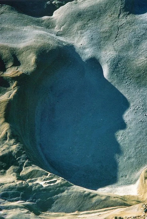 Lucien Clergue (French, 1934-2014) Print: Lucien Clergue (French, 1934-2014) Print. Rock Formations - Point Lobost. Printed in 1989. 6 x 9 inches. Not hand-signed unless otherwise stated. Photomechanical Print. Lots that contain nudity have