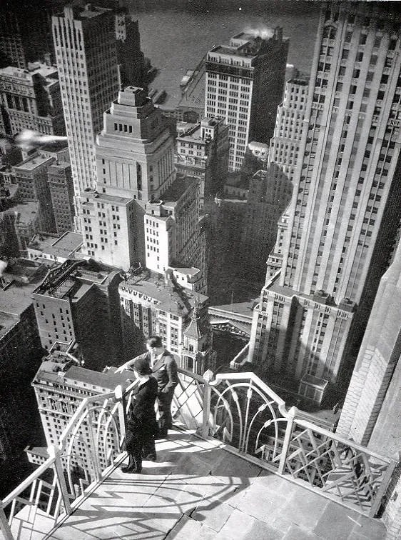 Albert Adams Print: Albert Adams Print. TNew York - Rooftop. Printed in 1934. 6 x 7 inches. Not hand-signed unless otherwise stated. Photomechanical Print. Lots that contain nudity have been partially obscured in the