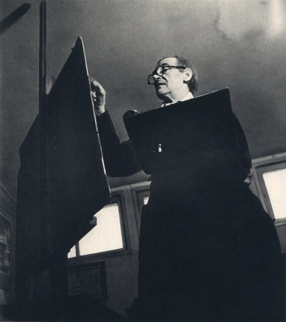 Robert Doisneau (French, 1912-1994) Print: Robert Doisneau (French, 1912-1994) Print. Maurice Utrillo - Gravure. Printed in 1947. 7 x 8 inches. Not hand-signed unless otherwise stated. Photomechanical Print. Lots that contain nudity have been 
