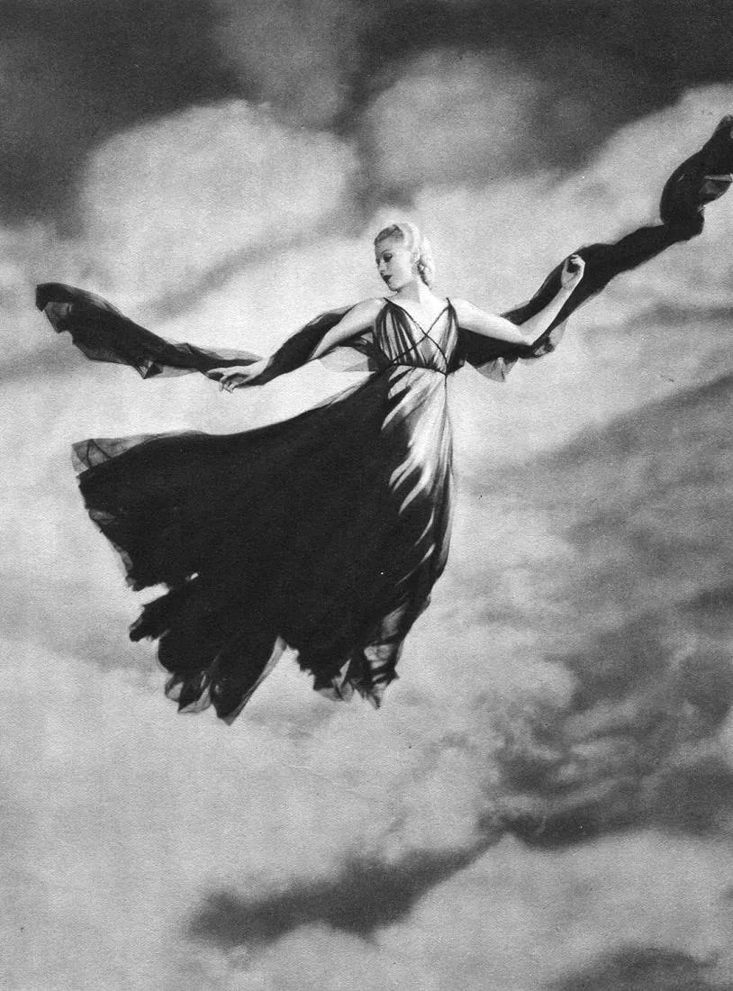Hoyningen Heune (Russian, 1900-1968) Print: Hoyningen Heune (Russian, 1900-1968) Print. Ginger Rogers - Gravure. Printed in 1936. 7 x 10 inches. Not hand-signed unless otherwise stated. Photomechanical Print. Lots that contain nudity have been