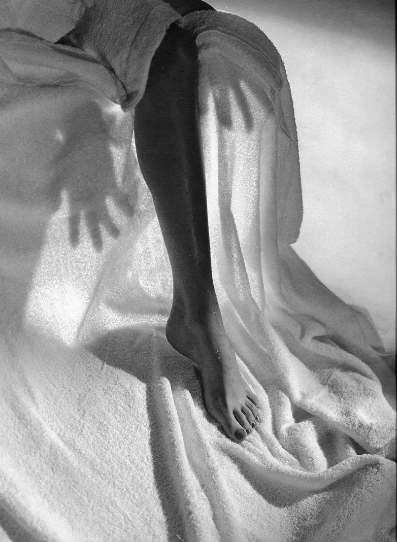 Horst P. Horst (German-American, 1906-1999) Print: Horst P. Horst (German-American, 1906-1999) Print. The New American Foot - Gravure. Printed in 1992. 9.5 x 12 inches. Not hand-signed unless otherwise stated. Photomechanical Print. Lots that contain
