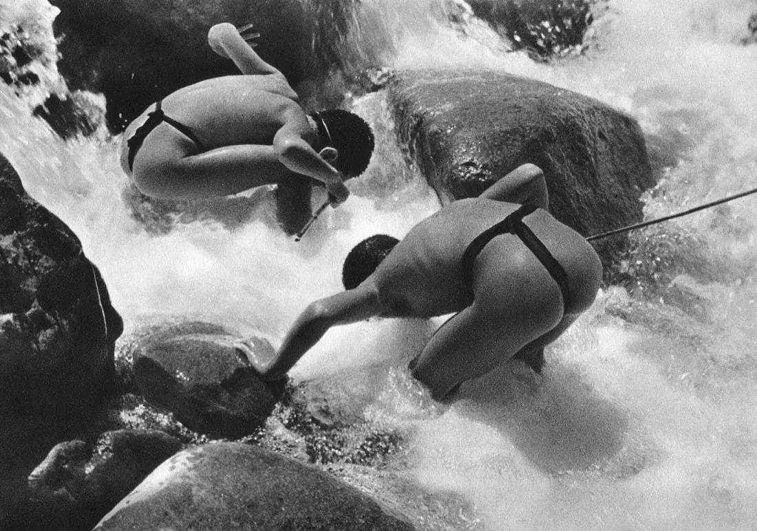 Natori (Alliance) Print: Natori (Alliance) Print. Riviere de Kano - Gravure. Printed in 1938. 9 x 6 inches. Not hand-signed unless otherwise stated. Photomechanical Print. Lots that contain nudity have been partially