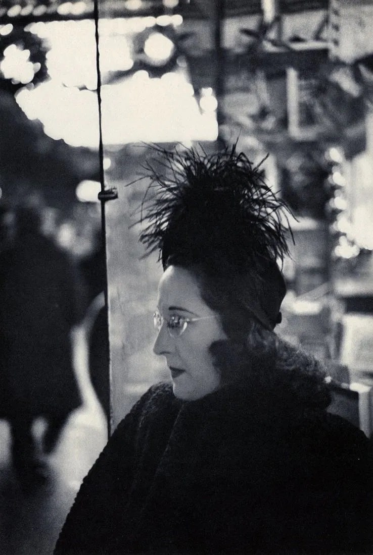 Henri Cartier-Bresson (French, 1908-2004) Print: Henri Cartier-Bresson (French, 1908-2004) Print. New York City, 1947. Printed in 1952. 10 x 13 inches. Not hand-signed unless otherwise stated. Photomechanical Print. Lots that contain nudity have