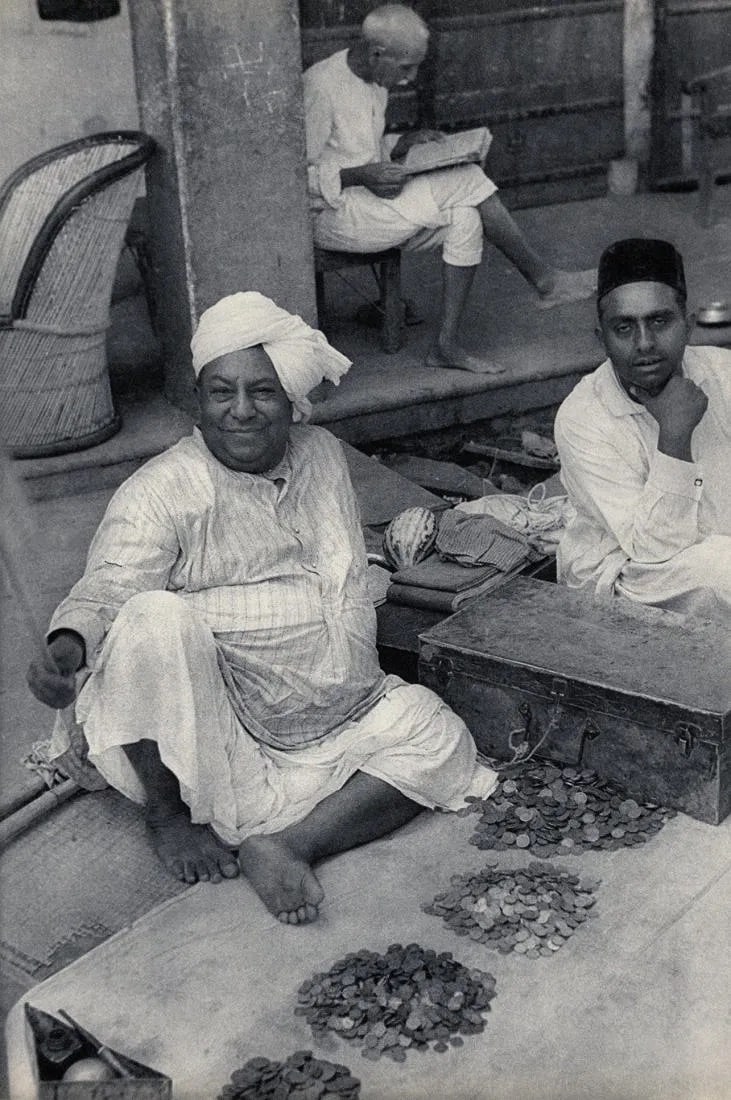 Henri Cartier-Bresson (French, 1908-2004) Print: Henri Cartier-Bresson (French, 1908-2004) Print. Jaipur India, 1948. Printed in 1952. 10 x 13 inches. Not hand-signed unless otherwise stated. Photomechanical Print. Lots that contain nudity have