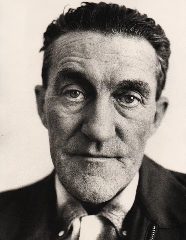 Richard Avedon (American, 1923-2004) Print: Richard Avedon (American, 1923-2004) Print. Walter Kansas Hickock 1960. Printed in 1993. 11.00 x 14.00 inches Not hand-signed unless otherwise stated. Photomechanical Print. Lots that contain nudity