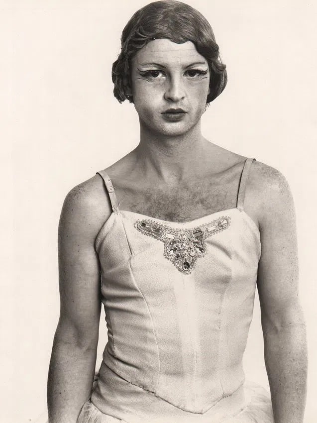 Richard Avedon (American, 1923-2004) Print: Richard Avedon (American, 1923-2004) Print. John Dancer Martin NYC. Printed in 1993. 11.00 x 14.00 inches Not hand-signed unless otherwise stated. Photomechanical Print. Lots that contain nudity have