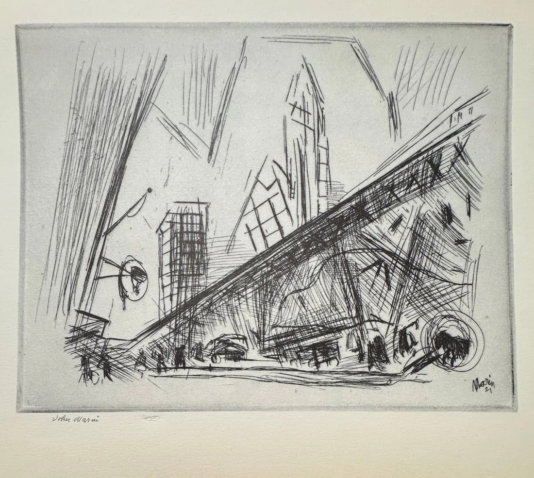 John Marin (American, 1870-1953) Print (1 of 5)