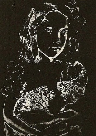 Wynn Bullock (American, 1902-1975) Print: Wynn Bullock (American, 1902-1975) Print. Girl Portrait (manipulated). Printed in 1971. 3.00 x 4.50 inches Not hand-signed unless otherwise stated. Photomechanical Print. Lots that contain nudity