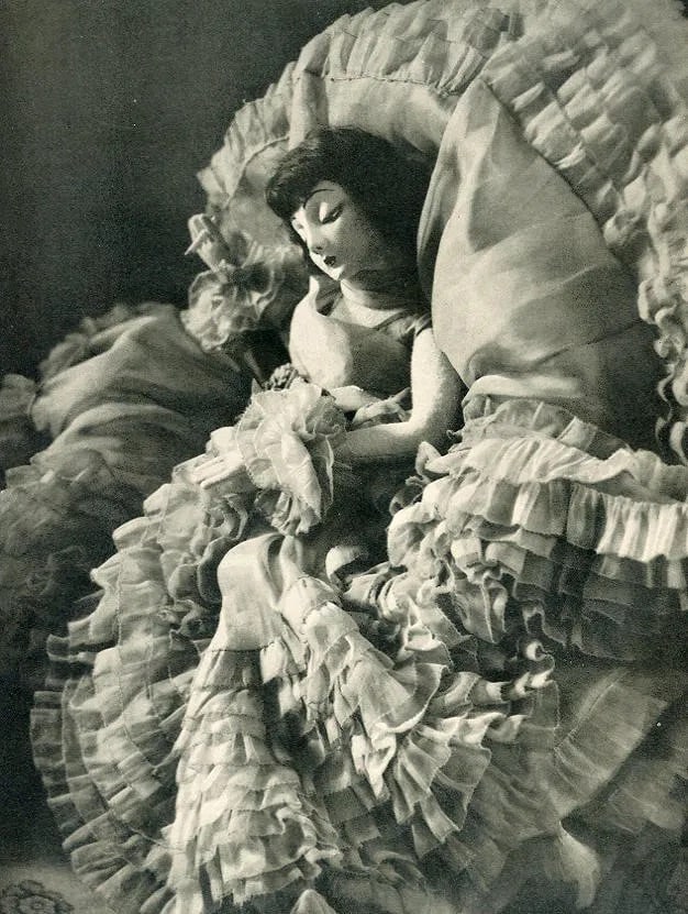 Harold Cazneaux (Australian, 1878-1953) Print: Harold Cazneaux (Australian, 1878-1953) Print. French Doll. Printed in 1932. 6.00 x 8.00 inches Not hand-signed unless otherwise stated. Photomechanical Print. Lots that contain nudity have been