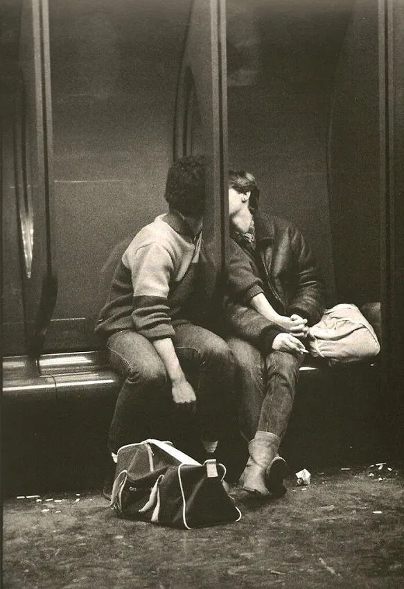 Philippe Gautrand Print: Philippe Gautrand Print. RER Nation. Printed in 1996. 6.50 x 10.50 inches Not hand-signed unless otherwise stated. Photomechanical Print. Lots that contain nudity have been partially obscured in the l