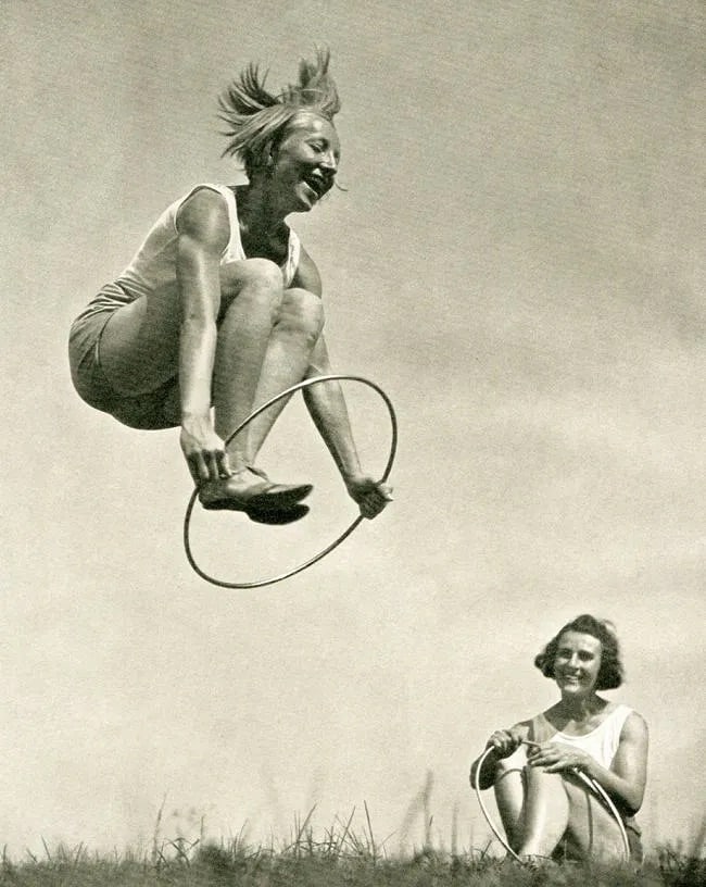 Rudolf Insam Print: Rudolf Insam Print. Hoops. Printed in 1938. 6.00 x 8.00 inches Not hand-signed unless otherwise stated. Photomechanical Print. Lots that contain nudity have been partially obscured in the listing;