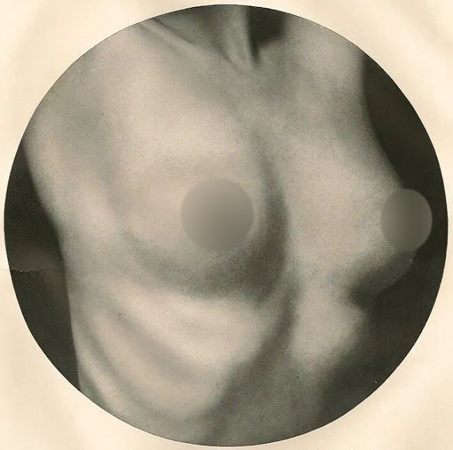 Alfred Cheney Johnston (American, 1885-1971): Alfred Cheney Johnston (American, 1885-1971). Nude. Printed in 1937. 7" round inches Not hand-signed unless otherwise stated. Photomechanical Print. Lots that contain nudity have been partially