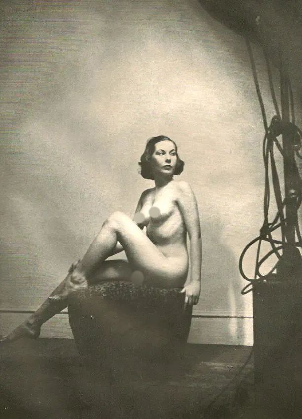 Alfred Cheney Johnston (American, 1885-1971): Alfred Cheney Johnston (American, 1885-1971). Nude. Printed in 1937. 7.00 x 8.50 inches Not hand-signed unless otherwise stated. Photomechanical Print. Lots that contain nudity have been partially