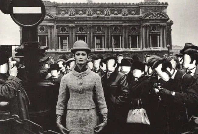William Klein (American-French, 1926- 2022 ) Print: William Klein (American-French, 1926- 2022 ) Print. Opera. Printed in 1996. 7.50 x 5.00 inches Not hand-signed unless otherwise stated. Photomechanical Print. Lots that contain nudity have been partia