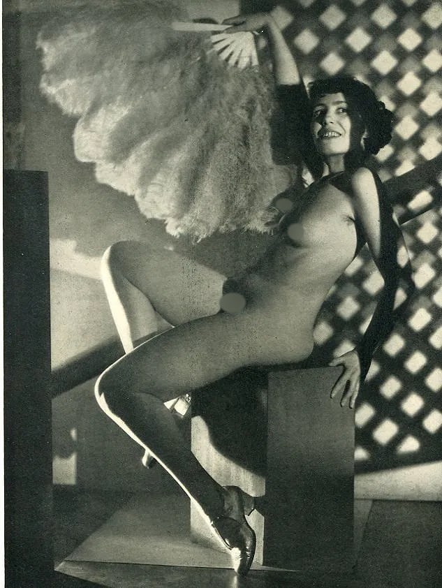 Jane Plotz Print: Jane Plotz Print. Light and Shadow. Printed in 1932. 6.00 x 8.00 inches Not hand-signed unless otherwise stated. Photomechanical Print. Lots that contain nudity have been partially obscured in the
