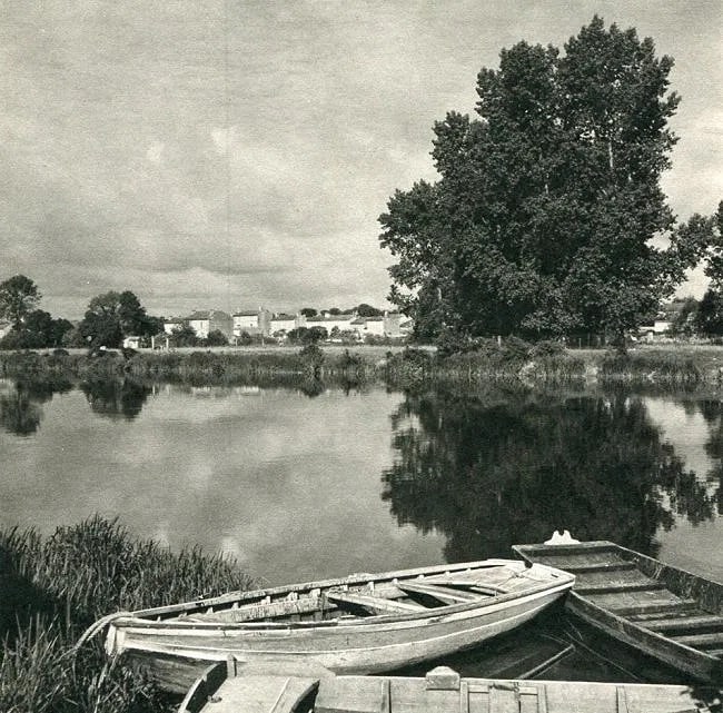 Roger Schall (French, 1904-1995) Print: Roger Schall (French, 1904-1995) Print. La Charente a Cognac. Printed in 1950. 6.50 x 6.50 inches Not hand-signed unless otherwise stated. Photomechanical Print. Lots that contain nudity have been