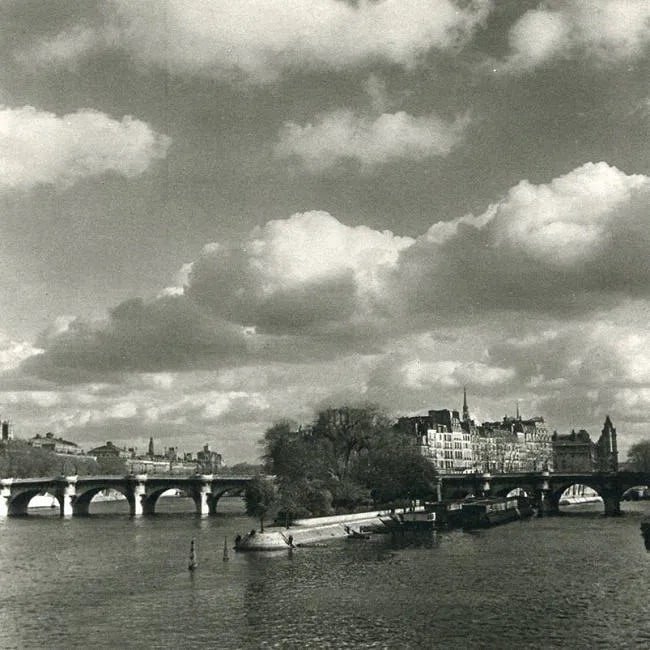 Roger Schall (French, 1904-1995) Print: Roger Schall (French, 1904-1995) Print. Seine. Printed in 1950. 6.00 x 6.00 inches Not hand-signed unless otherwise stated. Photomechanical Print. Lots that contain nudity have been partially