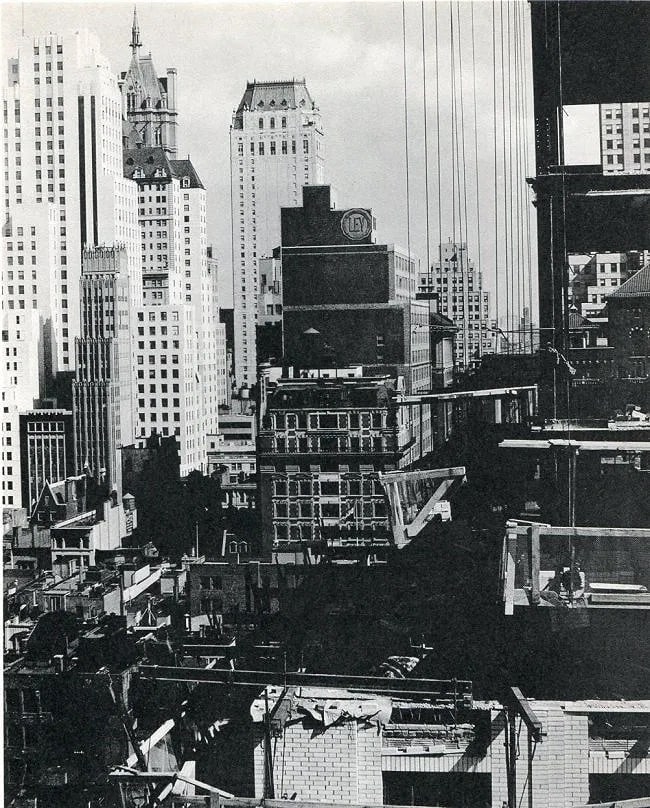 Alfred Stieglitz (American, 1864-1946) Print: Alfred Stieglitz (American, 1864-1946) Print. From My American Window Place. Printed in 1983. 7.00 x 8.50 inches Not hand-signed unless otherwise stated. Photomechanical Print. Lots that contain