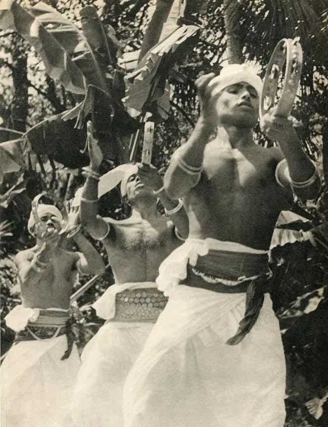 Lionel Wendt (Sri Lankan, 1900-1944) Print: Lionel Wendt (Sri Lankan, 1900-1944) Print. Pantheru Dancers. Printed in 1950. 7.5" x 10 inches Not hand-signed unless otherwise stated. Photomechanical Print. Lots that contain nudity have been