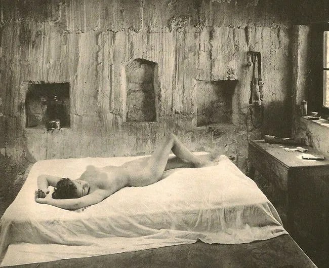 Wynn Bullock (American, 1902- 1975) Print: Wynn Bullock (American, 1902- 1975) Print. Nude. Printed in 1958. 8 x 6.5 inches Not hand-signed unless otherwise stated. Photomechanical Print. Lots that contain nudity have been partially obscured