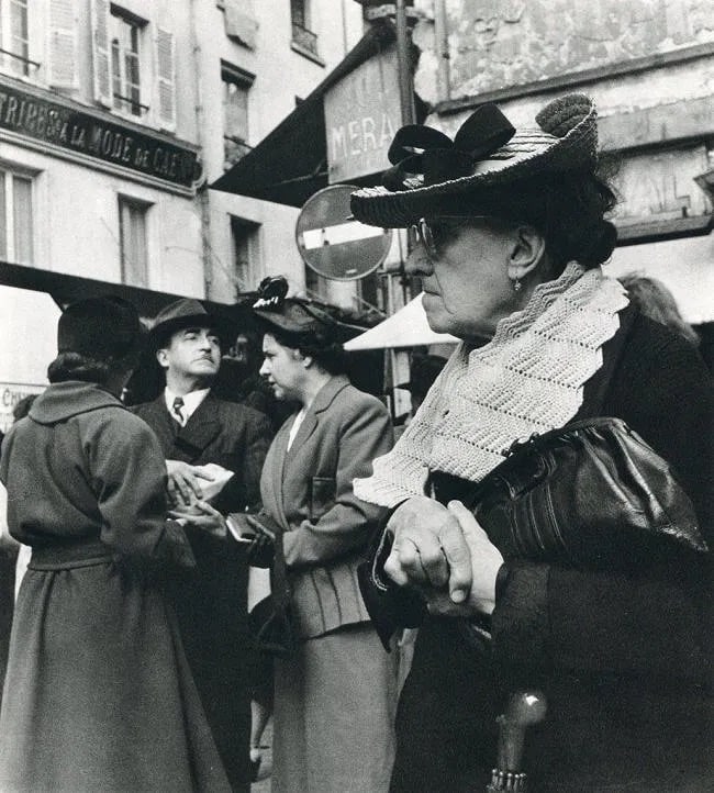 Robert Doisneau (French, 1912-1994) Print: Robert Doisneau (French, 1912-1994) Print. Saint Medard Parishioners. Printed in 1979. 7.00 x 7.50 inches Not hand-signed unless otherwise stated. Photomechanical Print. Lots that contain nudity have 