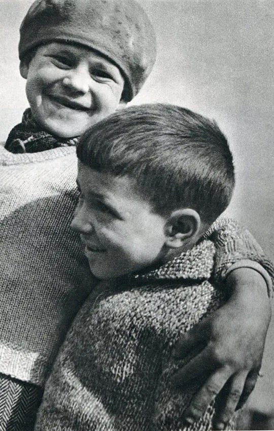 Robert Doisneau (French, 1912-1994) Print: Robert Doisneau (French, 1912-1994) Print. Pure New Wool Jumpers. Printed in 1979.5.50 x 9.00 inches Not hand-signed unless otherwise stated. Photomechanical Print. Lots that contain nudity have been 