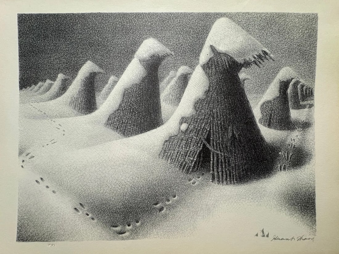 Grant Wood (American, 1891-1942) Print (1 of 6)