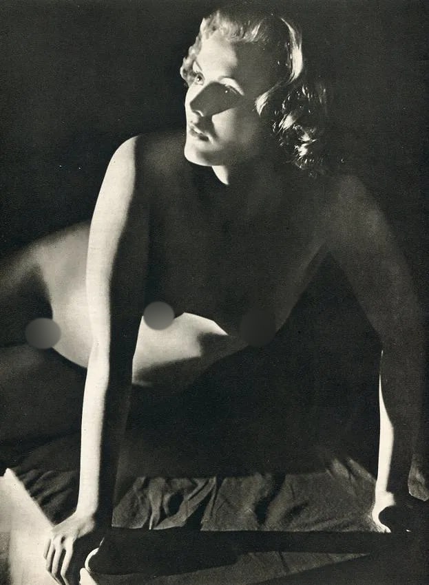 John Everard (British, 1876-1949) Print: John Everard (British, 1876-1949) Print. Female Nude. Printed in 1954. 8.00 x 10.00 inches Not hand-signed unless otherwise stated. Photomechanical Print. Lots that contain nudity have been partially