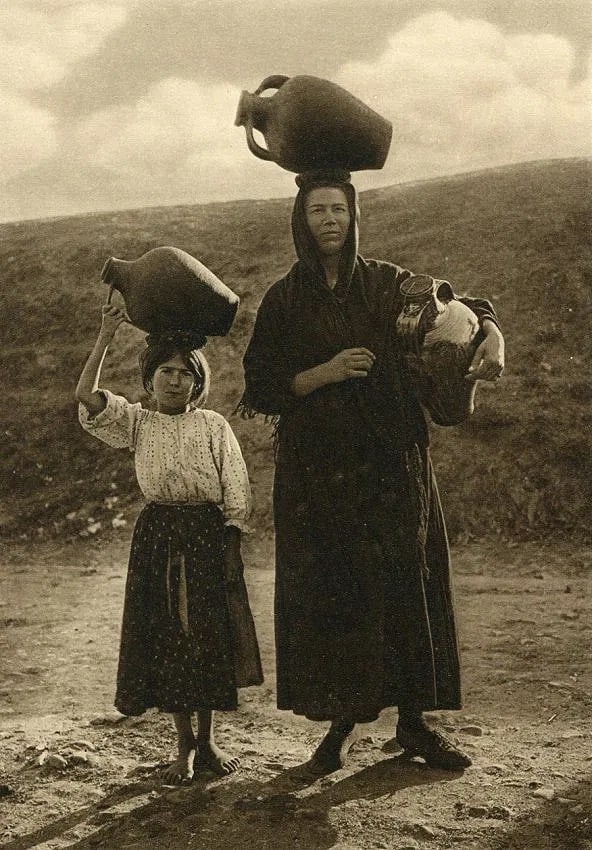 Kurt Hielscher (German, 1881-1948) Print: Kurt Hielscher (German, 1881-1948) Print. Water Spain Carriers. Printed in 1922. 6.00 x 8.50 inches Not hand-signed unless otherwise stated. Photomechanical Print. Lots that contain nudity have been