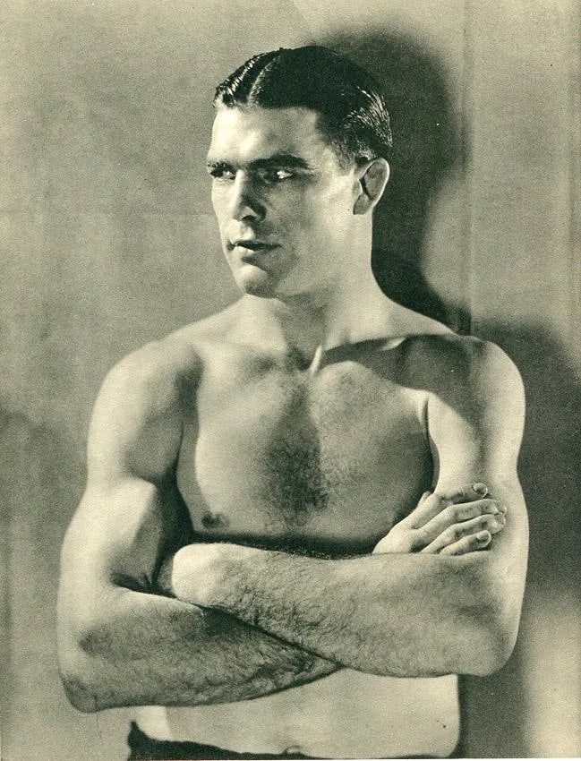 George Hoyningen-Huene (Russian-American, 1900-1968) Print: George Hoyningen-Huene (Russian-American, 1900-1968) Print. Stribbling. Printed in 1930. 7.50 x 9.50 inches Not hand-signed unless otherwise stated. Photomechanical Print. Lots that contain nudity