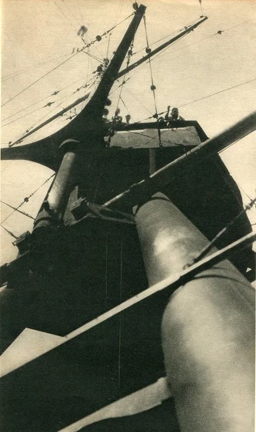 Germaine Krull (attr) (German-born, 1897-1985) Print: Germaine Krull (attr) (German-born, 1897-1985) Print. Eiffel Tower. Printed in 1930.5.50 x 9.00 inches Not hand-signed unless otherwise stated. Photomechanical Print. Lots that contain nudity have