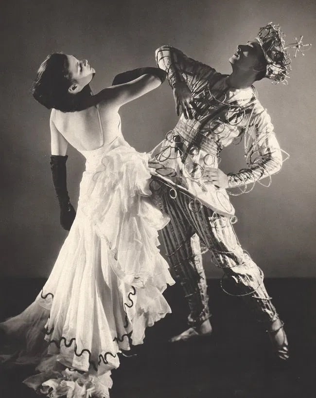 George Platt Lynes (American, 1907-1955) Print: George Platt Lynes (American, 1907-1955) Print. American Dreams Ballet 1935. Printed in 1985. 10.00 x 12.50 inches Not hand-signed unless otherwise stated. Photomechanical Print. Lots that contain