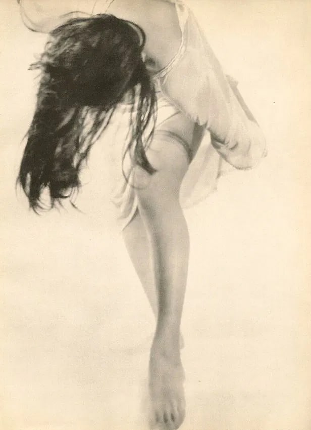 Kyoichi Matsumoto Print: Kyoichi Matsumoto Print. Dancer. Printed in 1958. 8 x 10 inches Not hand-signed unless otherwise stated. Photomechanical Print. Lots that contain nudity have been partially obscured in the listing;