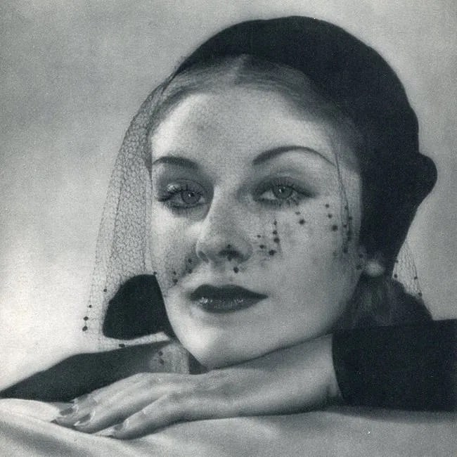 Harry Meerson O (French, 1910-1991) Print: Harry Meerson O (French, 1910-1991) Print. Portrait w/veil. Printed in 1932. 7. 25 x 7. 25 inches Not hand-signed unless otherwise stated. Photomechanical Print. Lots that contain nudity have been par