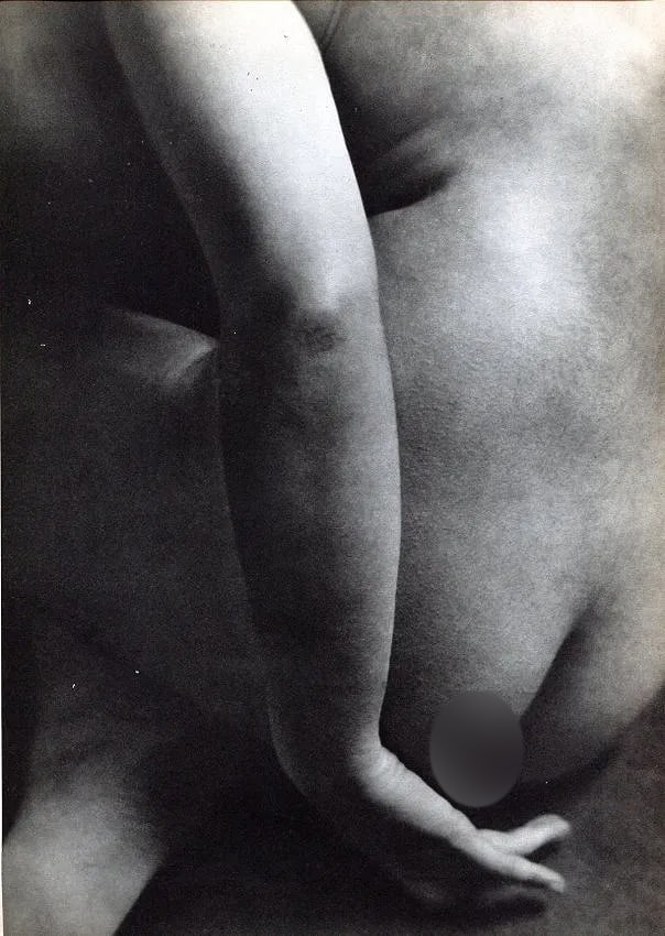 Paul Outerbridge (American, 1896- 1958) Print: Paul Outerbridge (American, 1896- 1958) Print. "Torso". Printed in 1931. 9.00 x 11.00 inches Not hand-signed unless otherwise stated. Photomechanical Print. Lots that contain nudity have been