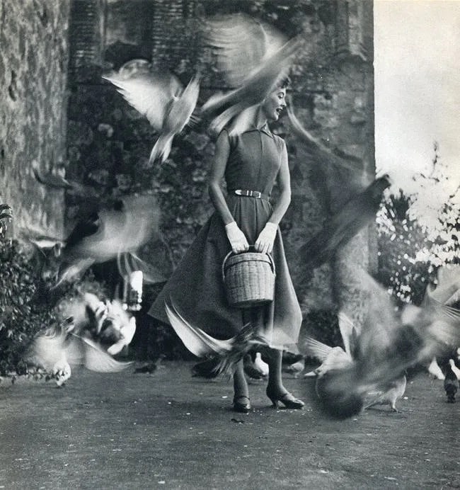 Mark Shaw Print: Mark Shaw Print. The Birds. Printed in 1958. 8 x 6.5 inches Not hand-signed unless otherwise stated. Photomechanical Print. Lots that contain nudity have been partially obscured in the listing; unblur