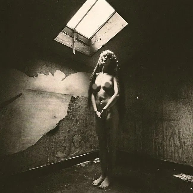 Jeanloup Sieff (French, 1933-2000) Print: Jeanloup Sieff (French, 1933-2000) Print. Skylight. Printed in 1982. 6.5 x 6.5 inches Not hand-signed unless otherwise stated. Photomechanical Print. Lots that contain nudity have been partially obscu