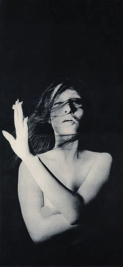 Kishin Shinoyama (Japanese, 1940- 2024) Print: Kishin Shinoyama (Japanese, 1940- 2024) Print. Nude. Printed in 1968. 6.50 x 14.00 inches Not hand-signed unless otherwise stated. Photomechanical Print. Lots that contain nudity have been partially