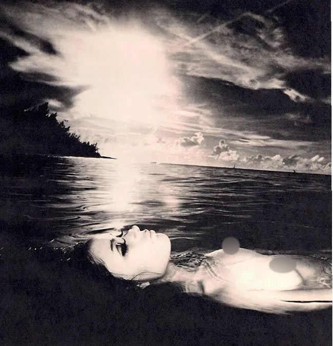 Yoshihiro Tatsuki (Japanese, b. 1937) Print: Yoshihiro Tatsuki (Japanese, b. 1937) Print. Nude Sunset. Printed in 1970. 10.00 x 10.00 inches Not hand-signed unless otherwise stated. Photomechanical Print. Lots that contain nudity have been parti