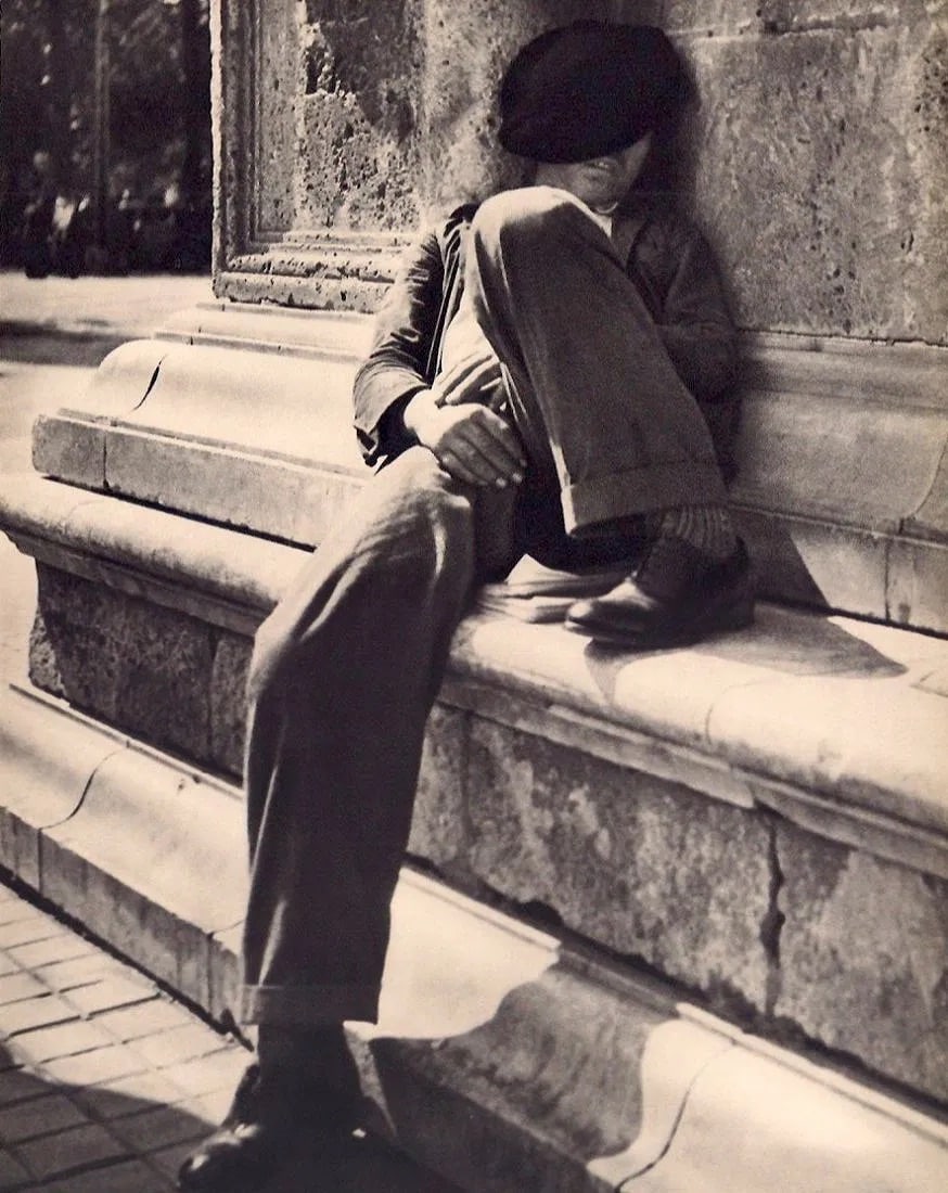 Irene Reisz Print: Irene Reisz Print. Farniente. Printed in 1937. 9.00 x 11.00 inches Not hand-signed unless otherwise stated. Photomechanical Print. Lots that contain nudity have been partially obscured in the