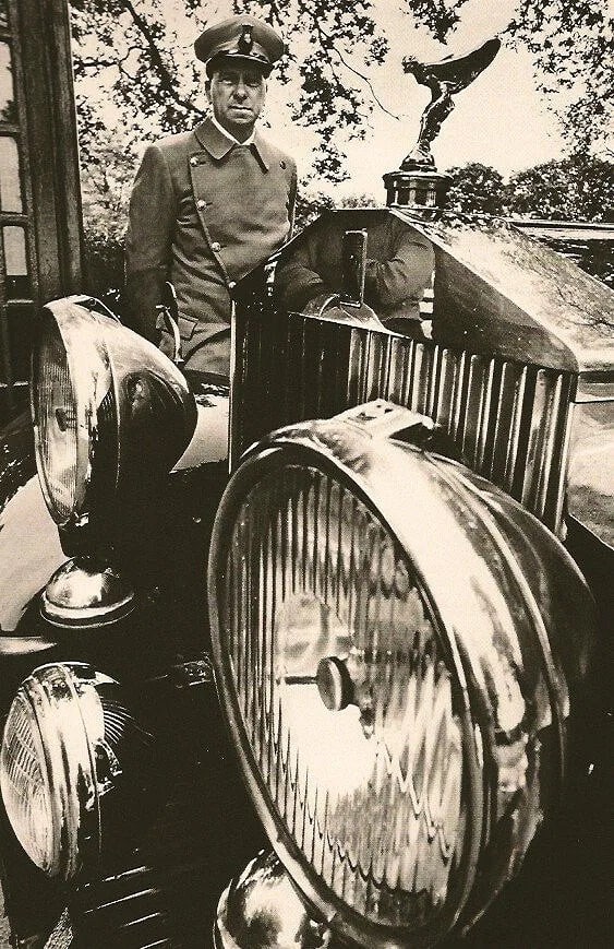 Jeanloup Sieff (Japanese, 1890-1974) Print: Jeanloup Sieff (Japanese, 1890-1974) Print. Rolls Chauffer Royce. Printed in 1982.5.50 x 8.50 inches Not hand-signed unless otherwise stated. Photomechanical Print. Lots that contain nudity have been