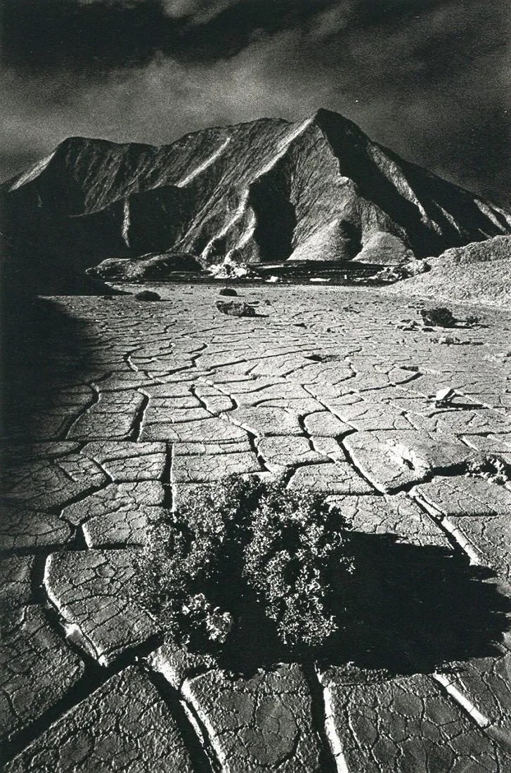 Jeanloup Sieff (Japanese, 1890-1974) Print: Jeanloup Sieff (Japanese, 1890-1974) Print. Death Valley 1977. Printed in 1982.5.50 x 8.50 inches Not hand-signed unless otherwise stated. Photomechanical Print. Lots that contain nudity have been