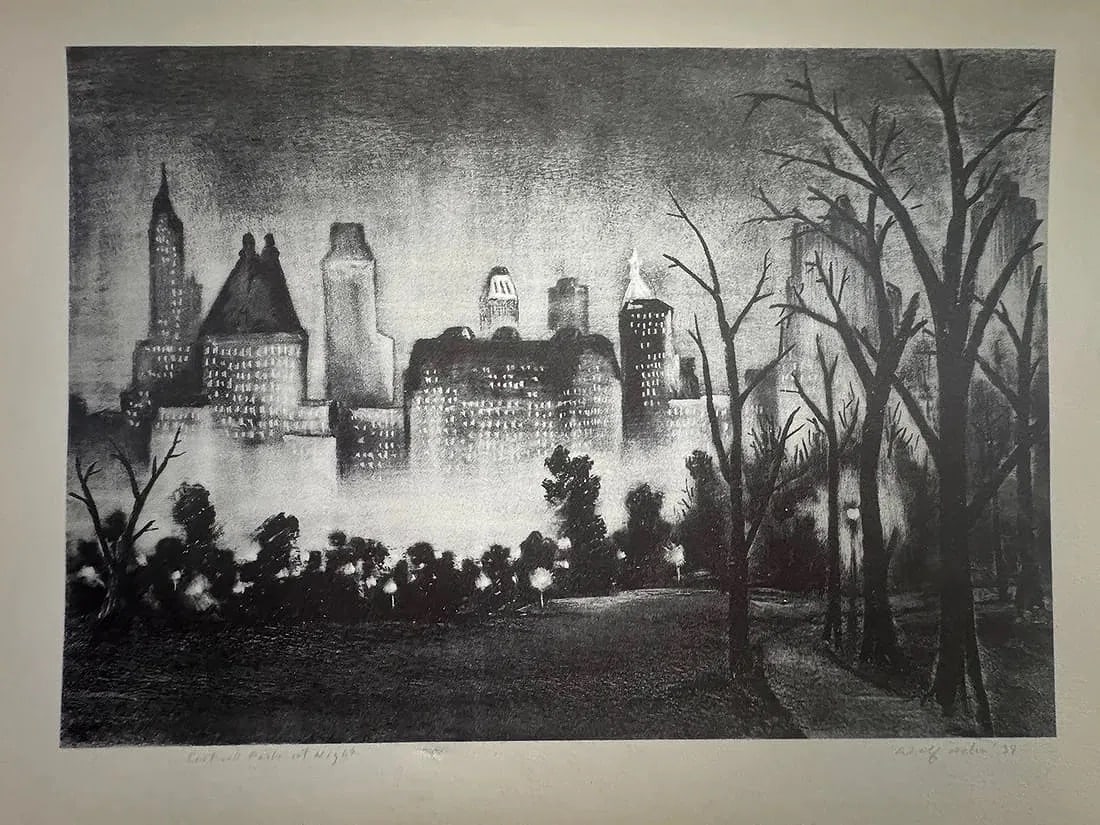 Adolf Dehn (American, 1895-1968) Print (1 of 4)