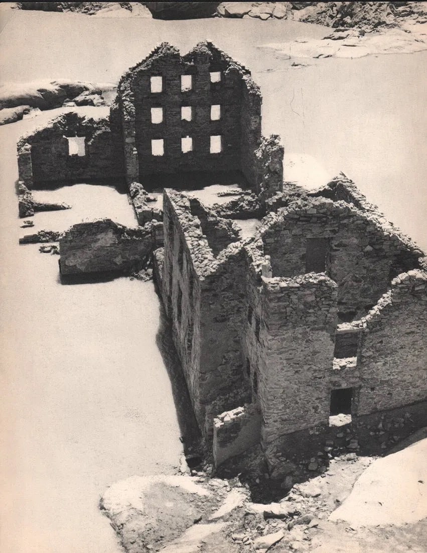 Herbert Matter (Swiss-American, 1907-1984) Print: Herbert Matter (Swiss-American, 1907-1984) Print. Ruins. Printed in 1936. 9.00 x 11.00 inches Not hand-signed unless otherwise stated. Photomechanical Print. Lots that contain nudity have been